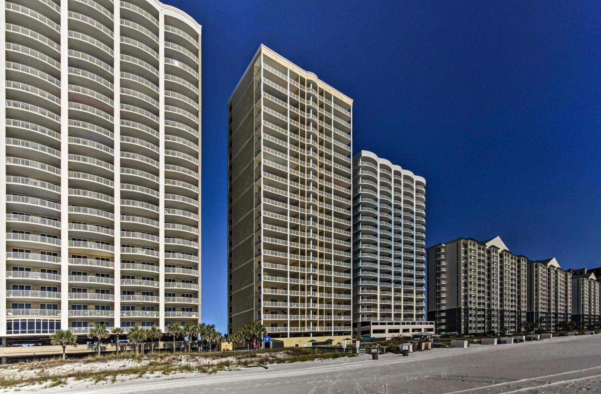 Beachfront Condo With Resort Amenities And Ocean Views Panama City Beach Exterior foto